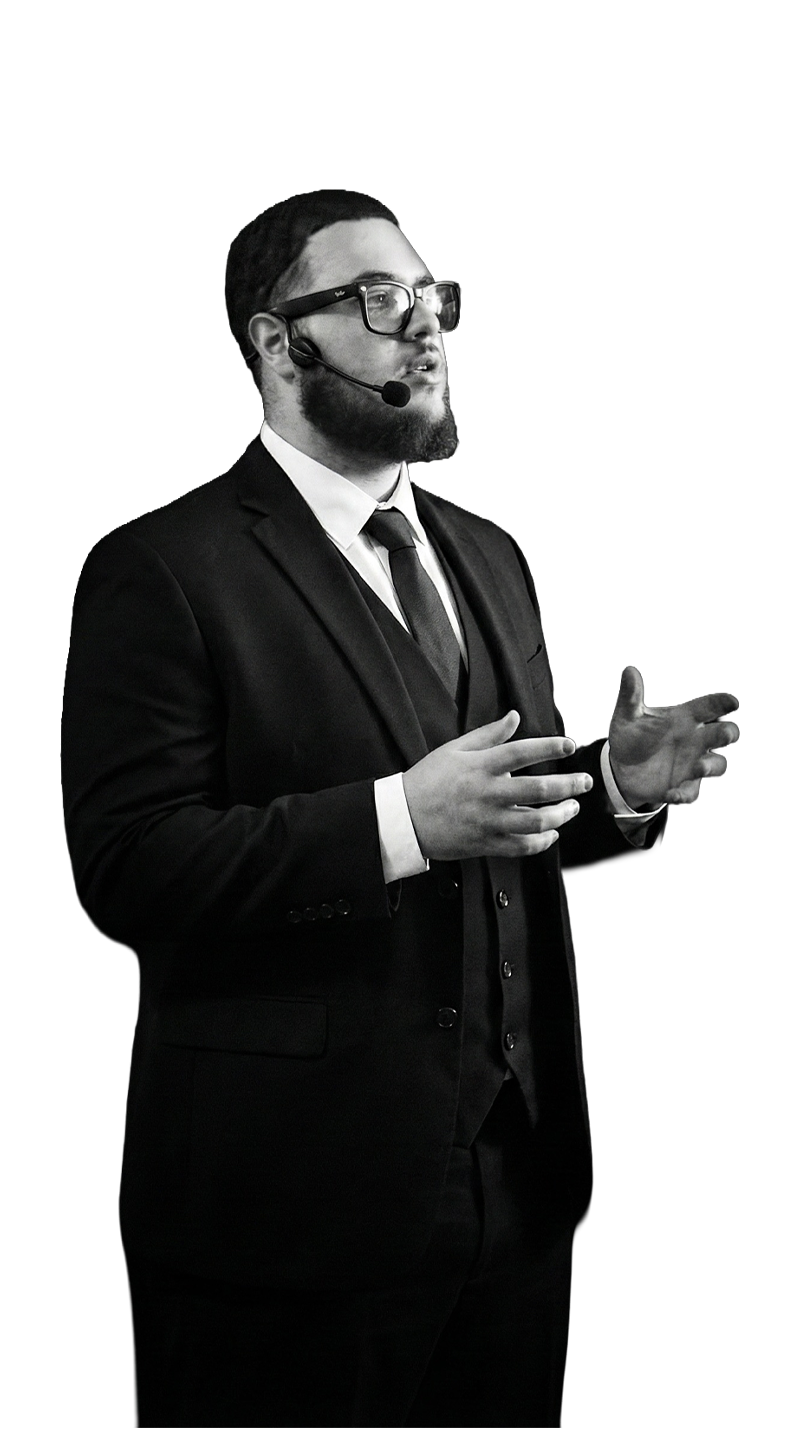 Kevin Santiago giving keynote